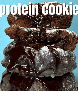 Chocolate Powdered Donut Protein Cookie