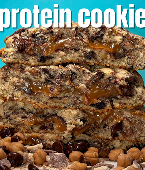iX Brownie Caramel Filled Protein Cookie