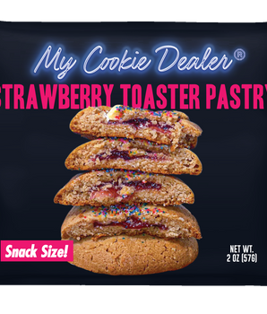 Snack Size Strawberry Toaster Pastry Cookie