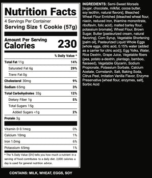 Snack Size Chocolate Chip Cookie