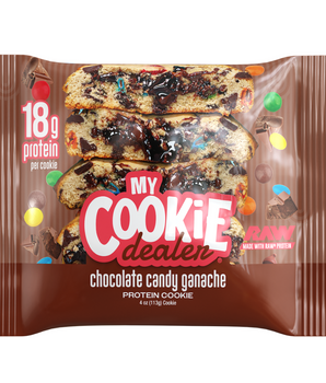 12 pack Chocolate Candy Ganache Protein Cookie