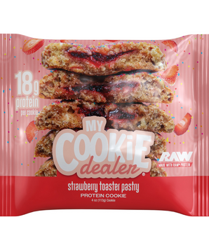 Strawberry Toaster Pastry Protein Cookie