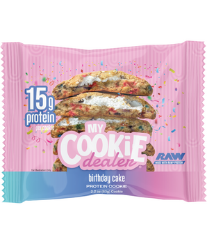 Snack Size Birthday Cake Protein Cookie