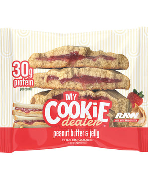 Peanut Butter & Jelly Protein Cookie