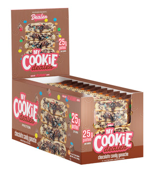 12 pack Chocolate Candy Ganache Protein Cookie