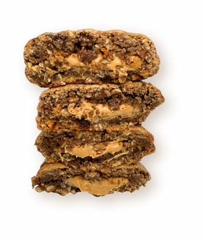 Oatmeal Brownie Peanut Butter Cup PB filled