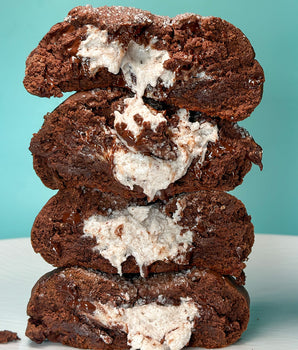 Boozy Frozen Hot Cocoa Protein Cookie