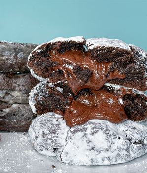 Chocolate Powdered Donut