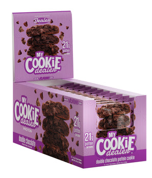 12 pack Double Chocolate Protein Cookie
