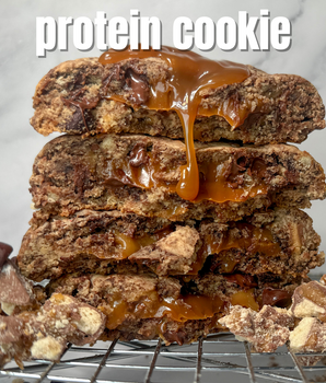 iX Brownie Caramel Filled Protein Cookie