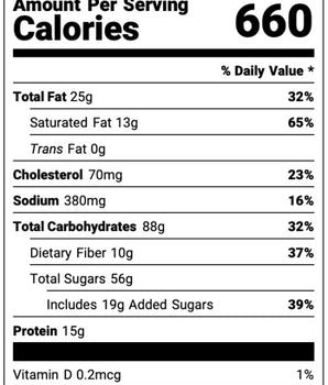 Protein Smash Cake