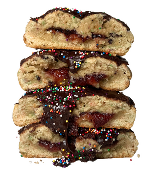 Not Your Average Rainbow Cookie Donut