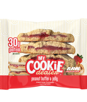 Peanut Butter & Jelly Protein Cookie