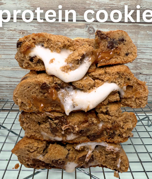 Caramel s’more protein