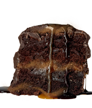Pumpkin Caramel STACKED Brownie