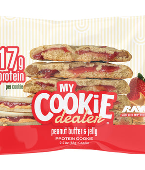 12 pack Snack Size Peanut Butter & Jelly Protein Cookie