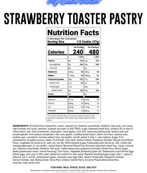 Strawberry Toaster Pastry Cookie Retail