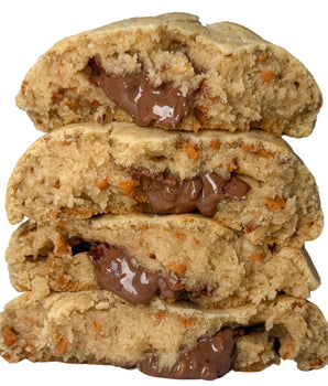 Toffee and Almonds Candy Filled