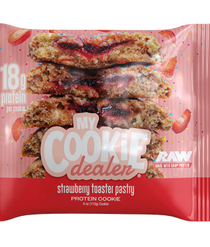 Strawberry Toaster Pastry Protein Cookie